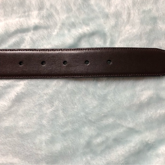 NWOT Brown/Black Reversible Belt Leather Belt Size 38" - Picture 5 of 7